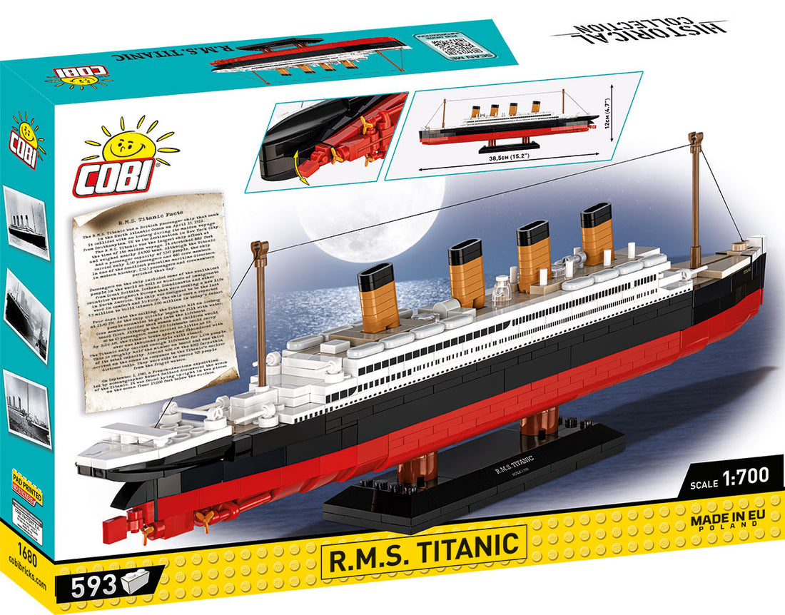 Cobi 1680 R.M.S. Titanic - 593 deler