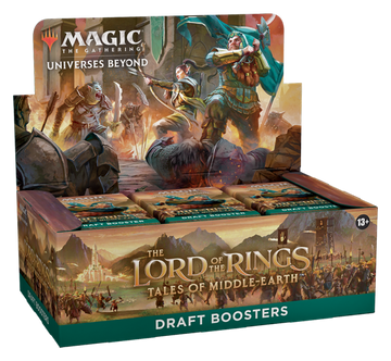 Magic the Gathering The Lord of The Rings: Tales of The Middle- earth Draft Booster Display (36)