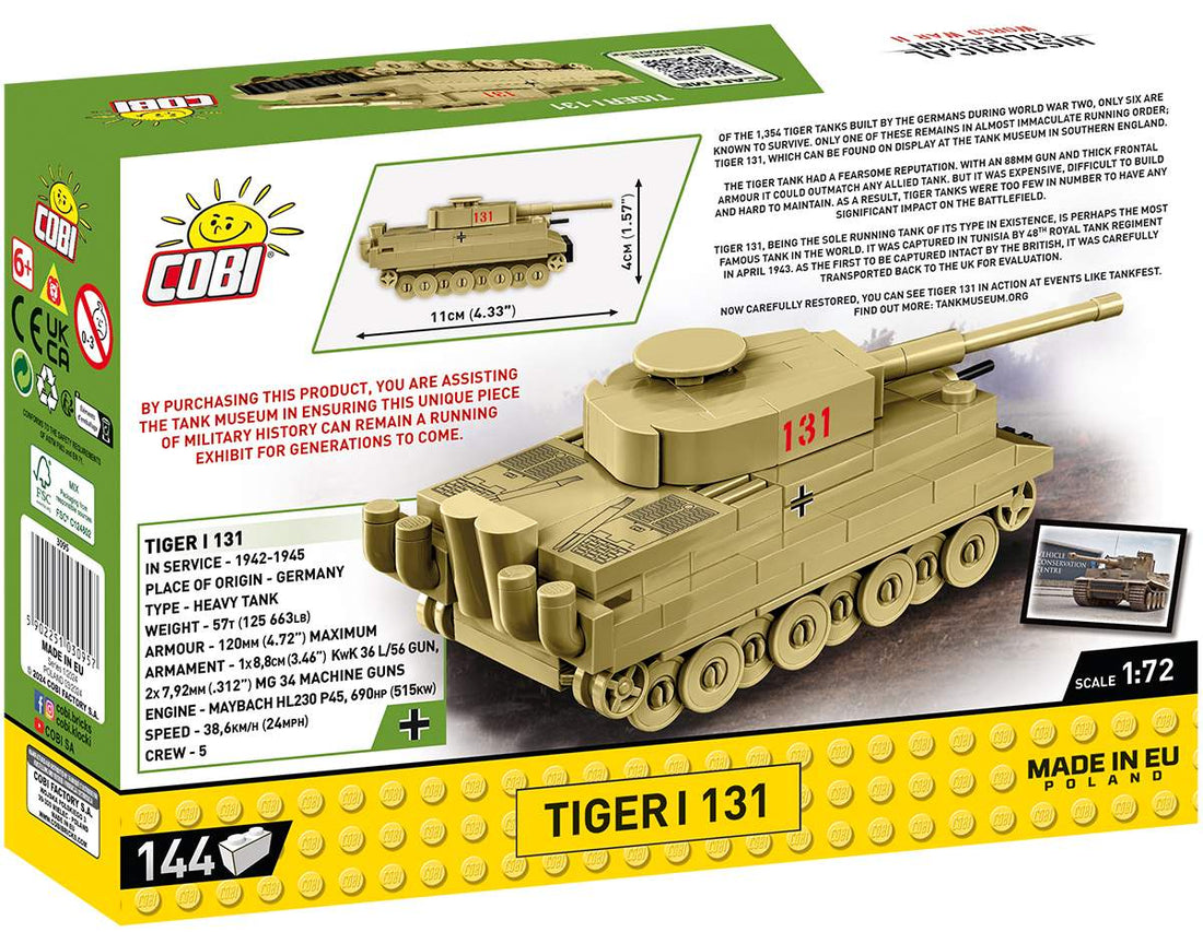 Mini Tank 3095 Tiger I 131