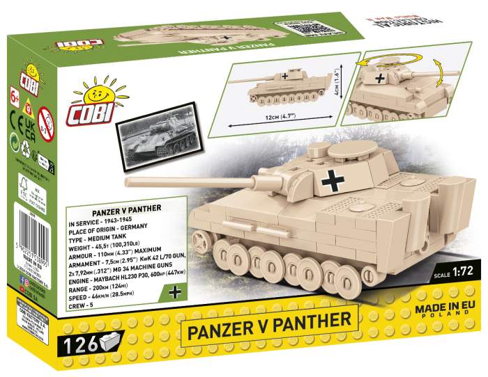 Mini Tank 3099 Panzer V Panther