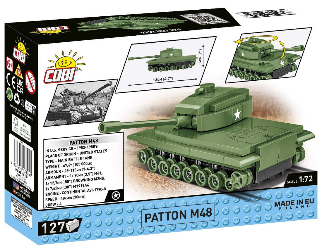 Mini Tank 3104 Patton M48