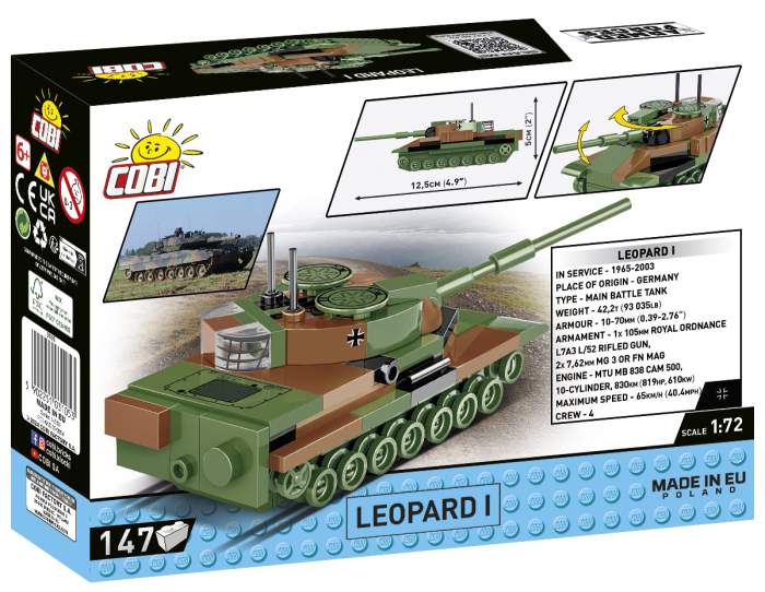 Mini Tank 3105 Leopard 1