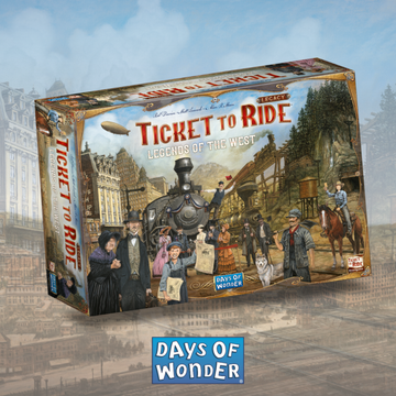 Ticket to Ride Legacy Legends of the West