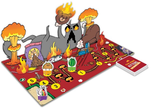 Exploding Kittens The Board Game Nordisk