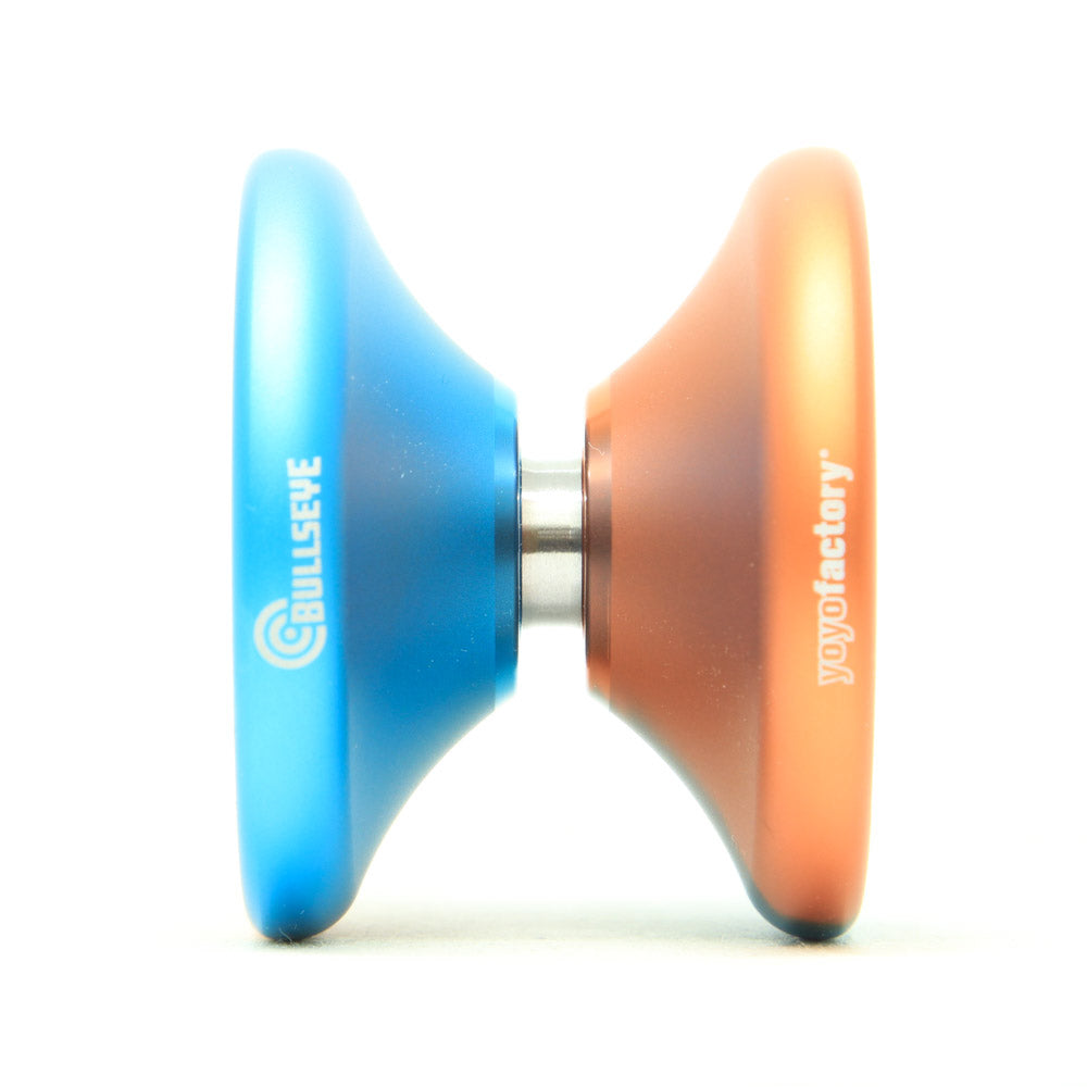 Yoyo Factory Bullseye - Orange Teal Fade