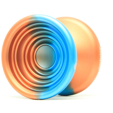 Yoyo Factory Bullseye - Orange Teal Fade