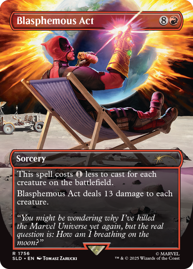 MTG Secret Lair x Marvels Deadpool