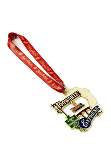 Harry Potter tree ornament Hogwarts Express (Golden Tone)