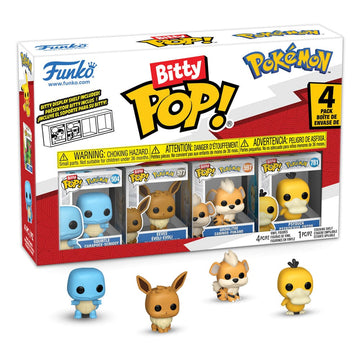 Bitty POP! Pokémon Figure 4-pack Series 4