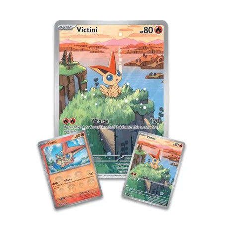 Black Bolt White Flare Victini Illustration coll. - Scarlet & Violet