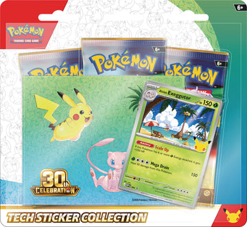 Pokemon 30th celebration - Tech Sticker Collection - Exeggcutor