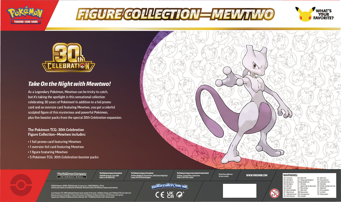 Pokemon 30th celebration - Figure Collection - Mewtwo