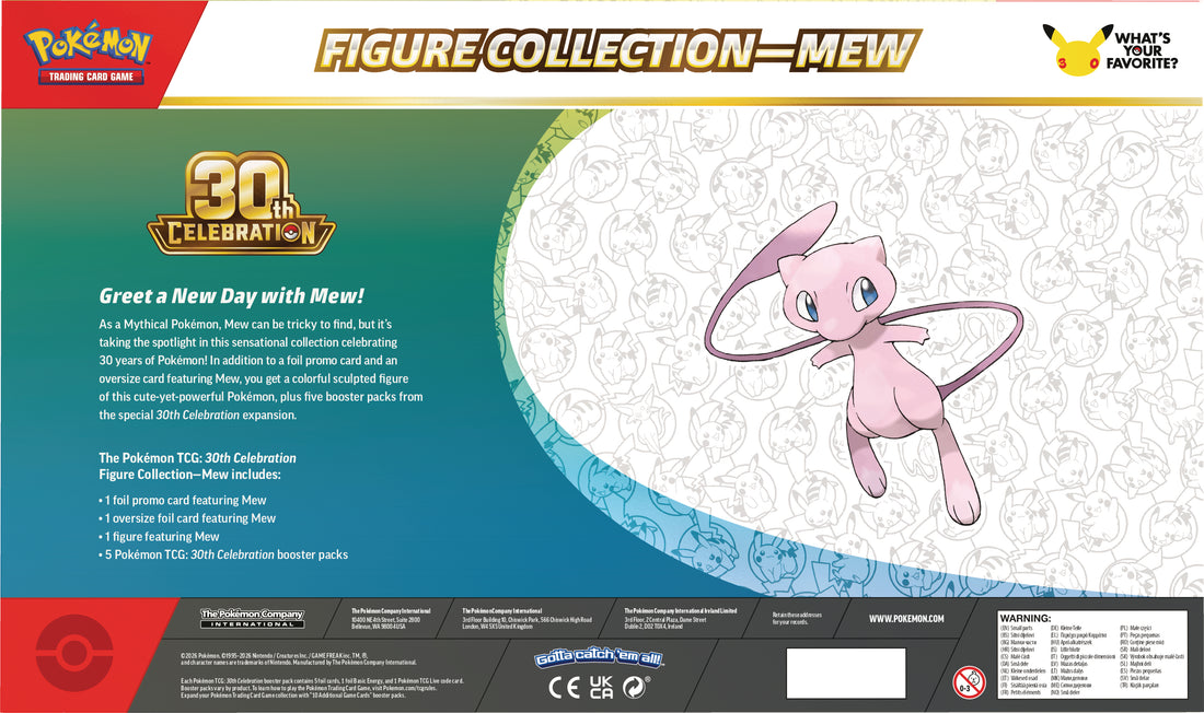 Pokemon 30th celebration - Figure Collection - Mew