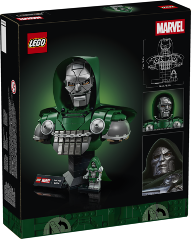 Lego Byste av Doctor Doom