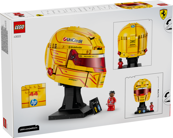 Scuderia Ferrari HP Lewis Hamilton hjelm