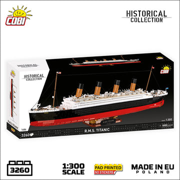 Cobi 1686 RMS Titanic - 3260 deler