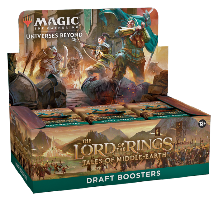 Magic the Gathering The Lord of The Rings: Tales of The Middle- earth Draft Booster Display (36)