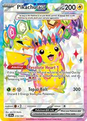 Pikachu Ex #219 - PSA 10