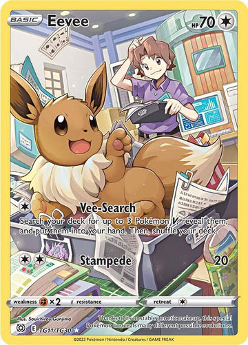 Eevee TG11/TG30 - CGC Mint 9