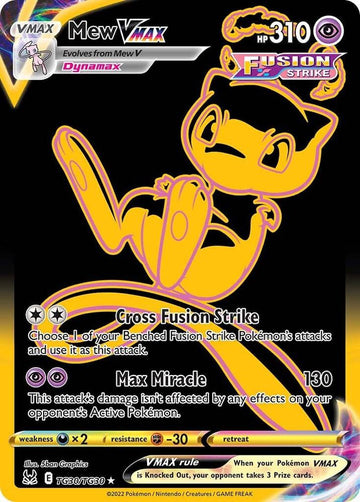 Mew VMAX #TG30 - PSA 9