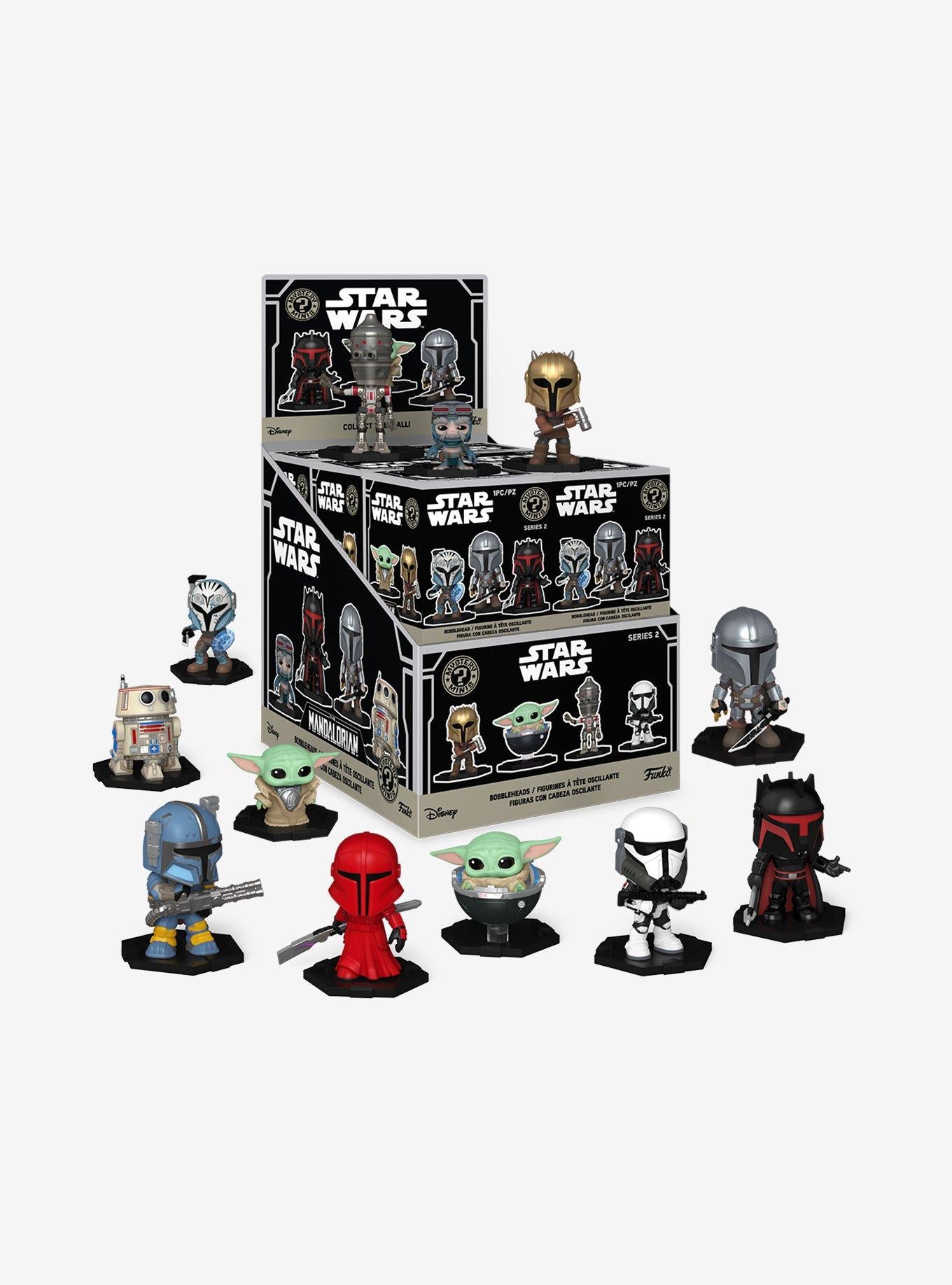 Star Wars Mystery Mini Figures 5 cm The Mandalorian Display