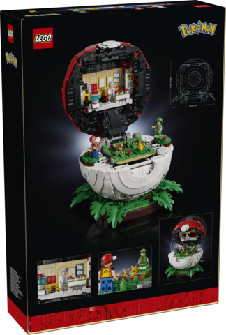 LEGO Pokéball med ikoniske Trenerøyeblikk