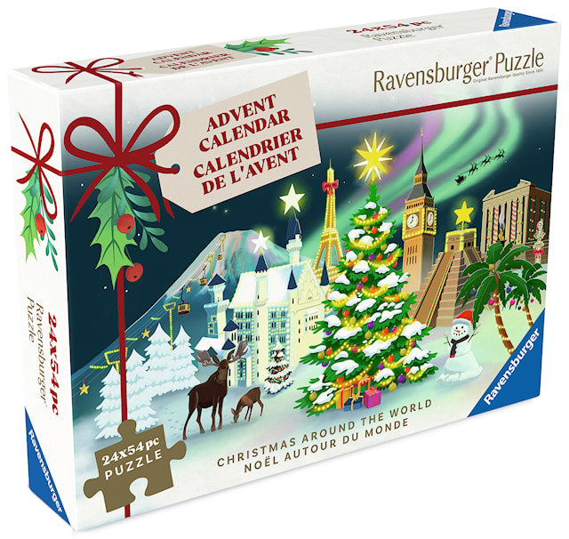 Adventskalender mini puslespill
