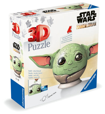 3D Star Wars Yoda med ører 72p