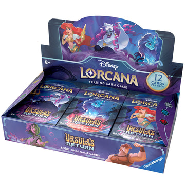 Lorcana Ursulas return - set 4 - Booster display