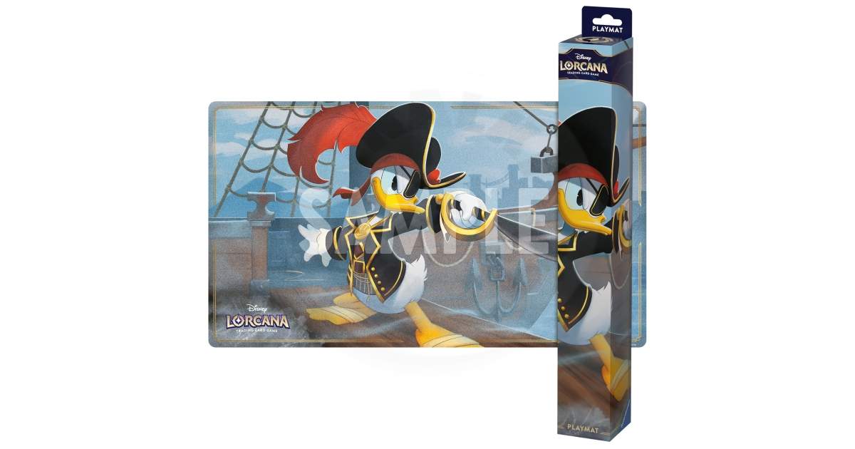 Disney Lorcana TCG Playmat Azurite Sea Donald Duck