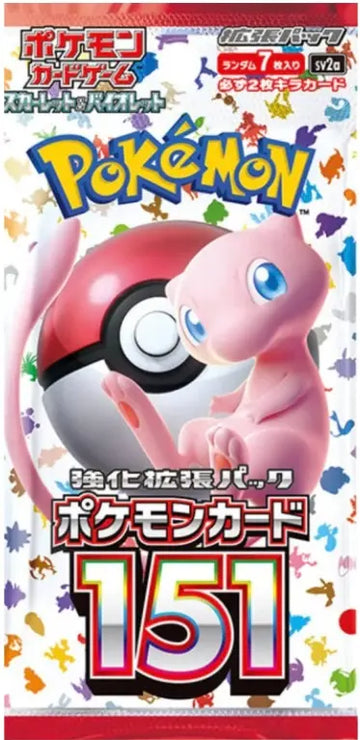 Pokemon 151 booster JP