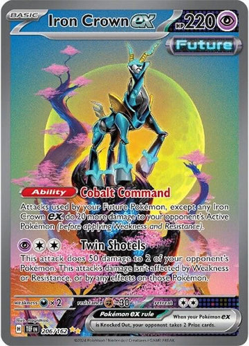 Iron Crown Ex #206 - PSA 9