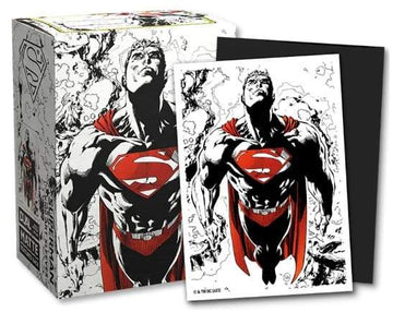 DS Matte Dual Art Superman Red/White (100)