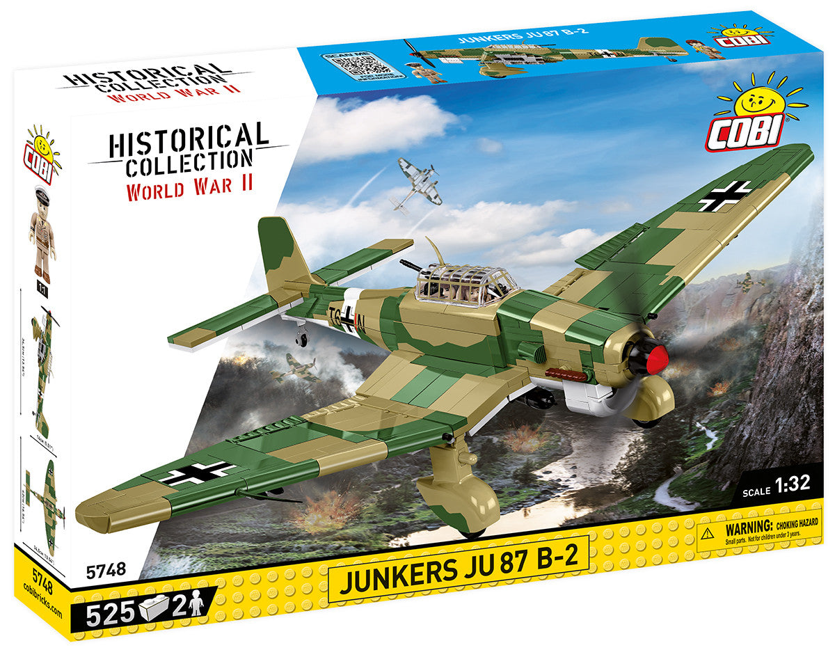 Junkers JU-87 G/D Stupbomber - 525 deler