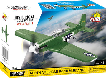 Mustang P-51 - 152 deler