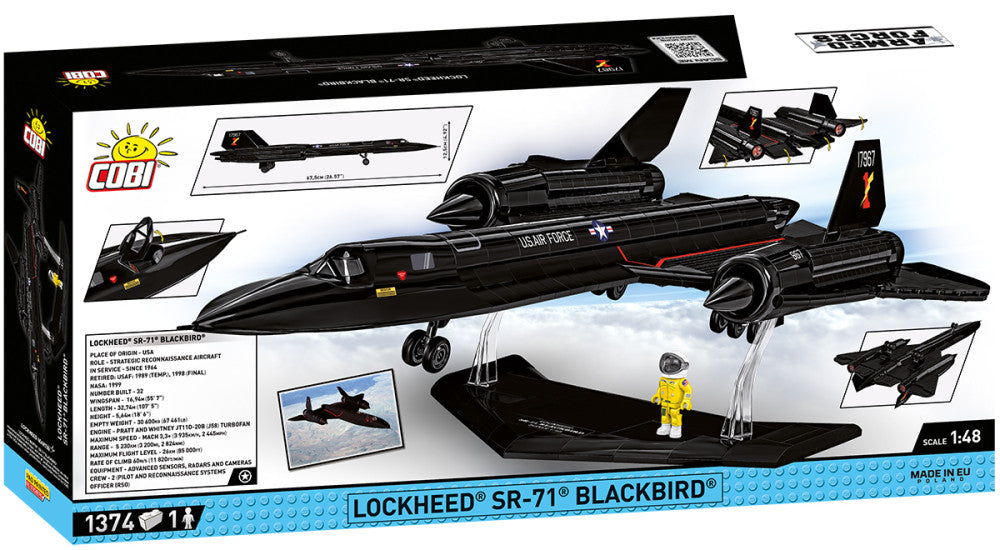 Cobi 5891 Lockheed SR-71 - 1330 deler