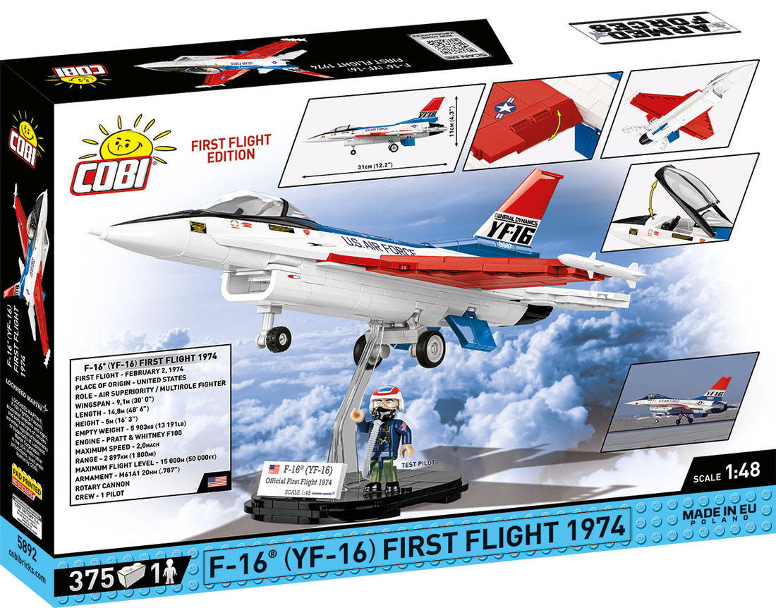 Cobi 5892 F-16 First flight edition - 373 deler