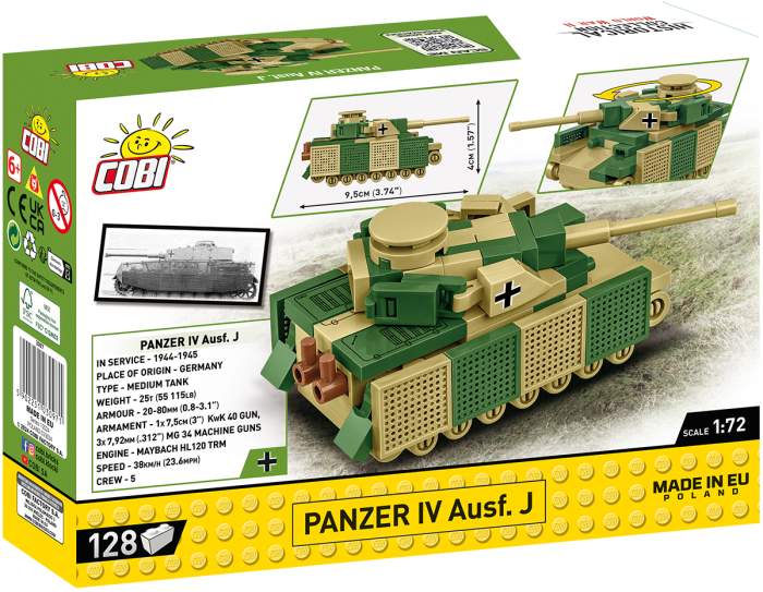 Mini Tank 3097 Panzer IV Ausf. J