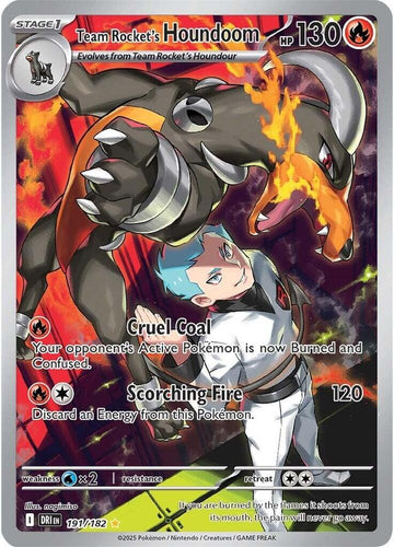 Rocket's Houndoom #191 - PSA 9