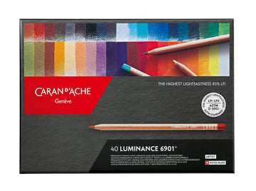 Luminance 6901, box 40 colour pencils