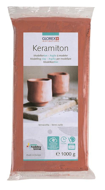 Modellering - Keramiton terracotta 1000g