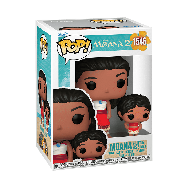 Funko POP! Moana and little Sis Simea (1546)