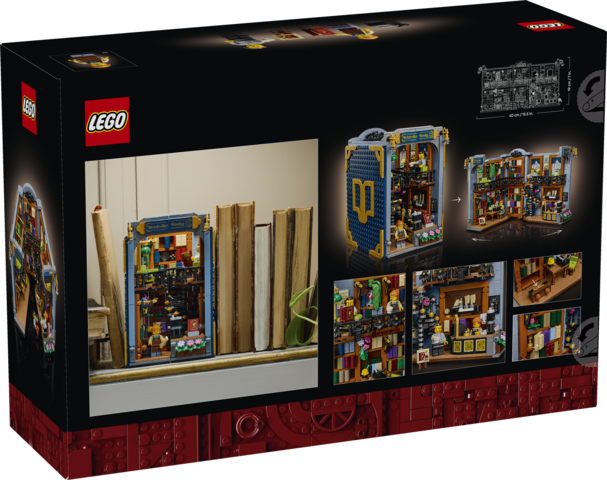 Lego Bokhandel: Bokstøtte