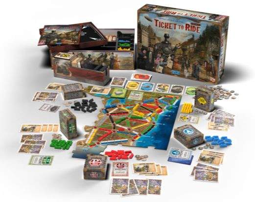 Ticket to Ride Legacy Legends of the West