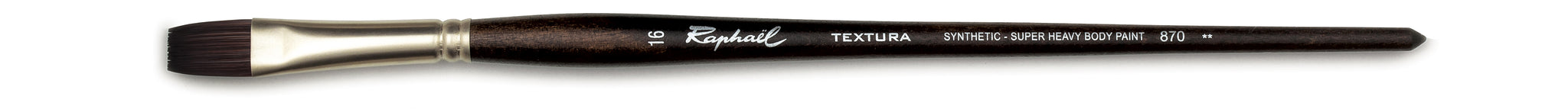 Raphael Textura Short Flat brush - Size 16