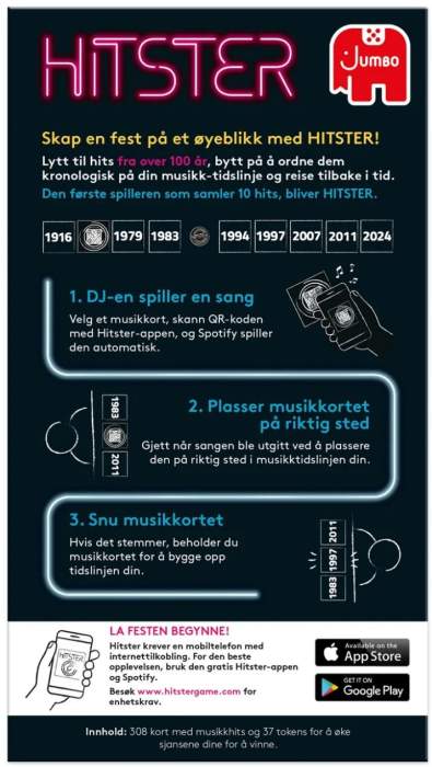 Hitster Original Norwegian