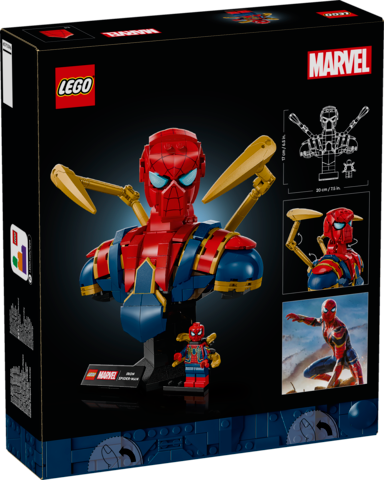 Byste av Iron Spider-Man