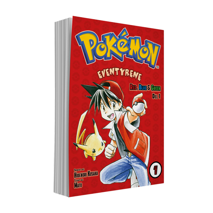 Pokemon-eventyrene (1): Red, Blue & Green del 1