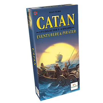 Catan: Eventyrere og Pirater 5-6 (NO)