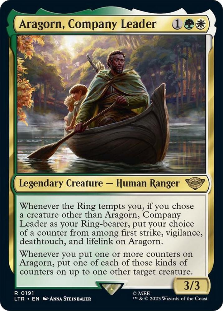 Aragorn,  Company Leader